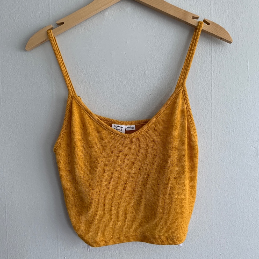 Somedays Lovin’ Mustard Tank / Small